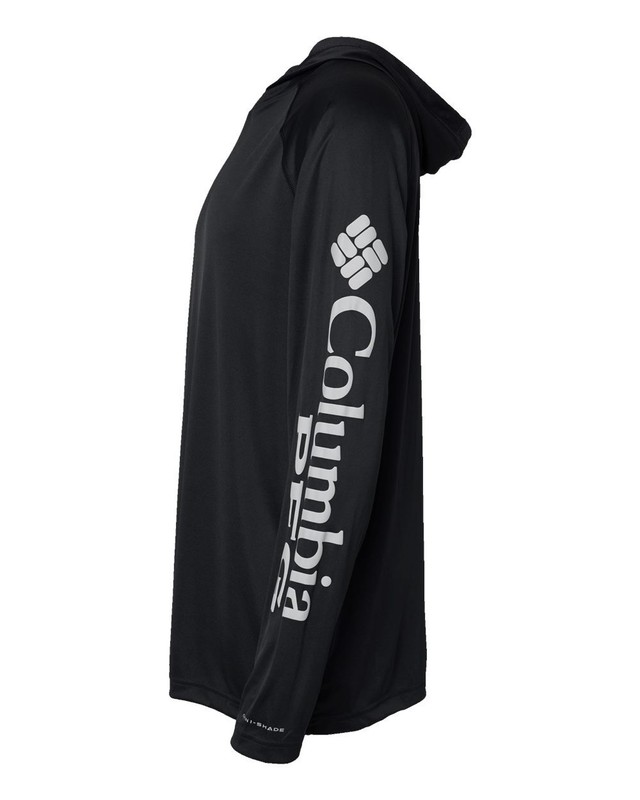 Columbia Mens S-3XL PFG Terminal Tackle Hooded Long Sleeve Tee, Quick Dry UPF 50 gallery