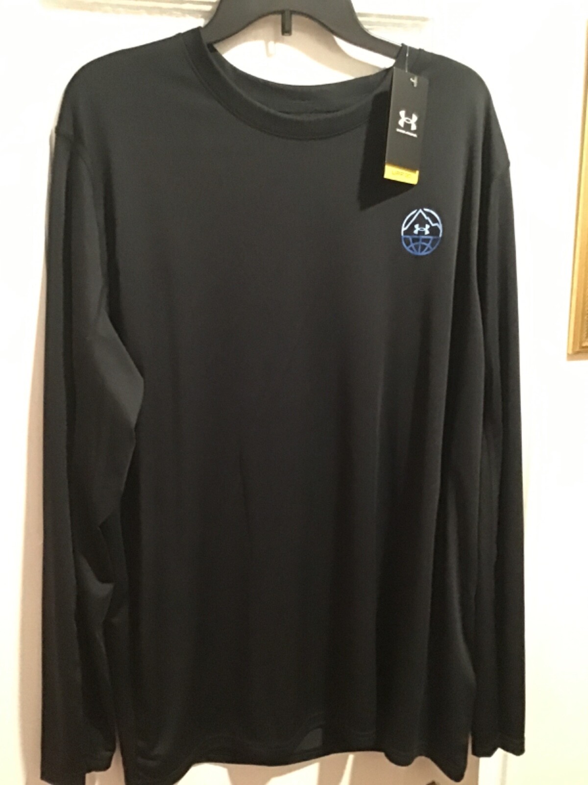 Under Armour Drift Tide Mountain Black Long Sleeve Shirt 1386063 UPF 30 2XL gallery