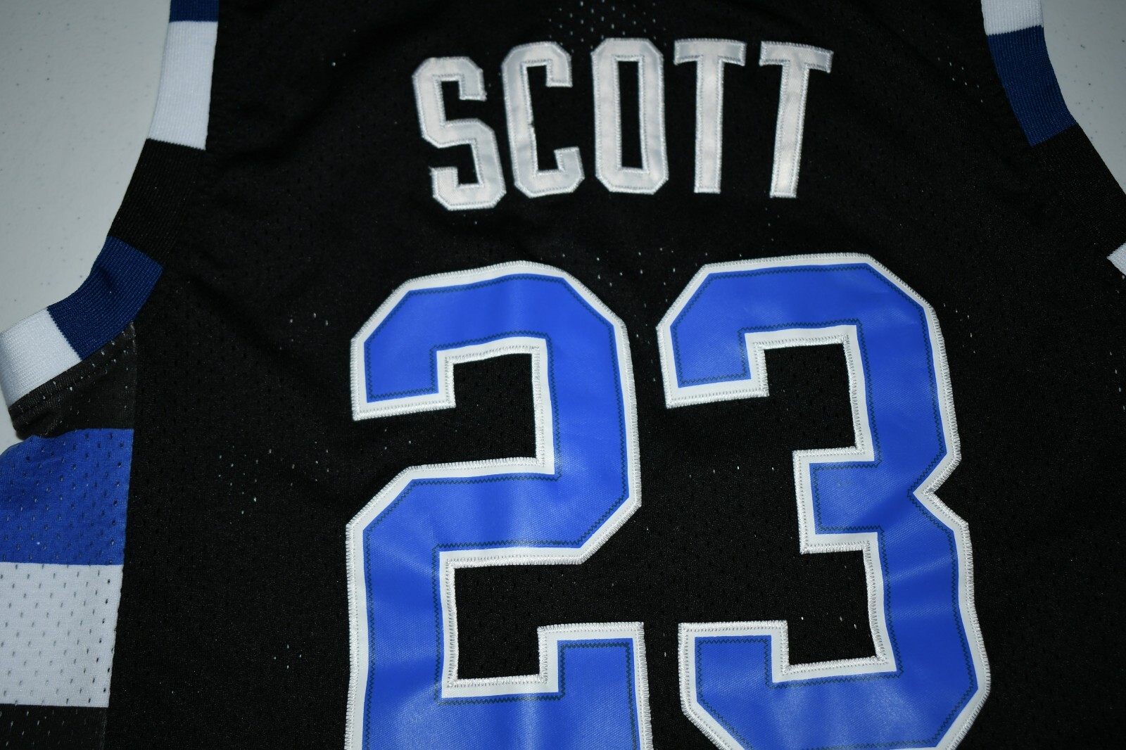 Men's One Tree Hill Nathan Scott S Basketball Jersey (Black) One Tree Hill gallery
