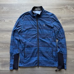 Greyson Golf Pullover Sequoia Aztec Geometric 1/4 Zip Large Multicolor