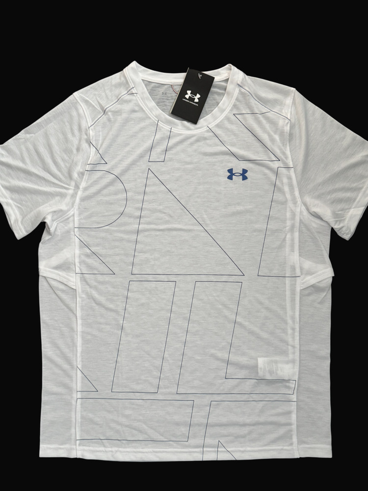 Under Armour Mens UA Breeze 2.0 Trail Running T-Shirt Sz M /L / XL White New $60