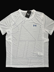 Under Armour Mens UA Breeze 2.0 Trail Running T-Shirt Sz M /L / XL White New $60