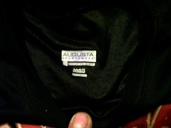 AUGUSTA Sportswear Moisture Management Black Men M Long Sleeve “Hannibal” Shirt
