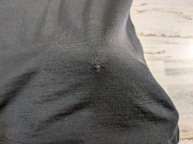 Icebreaker Shirt Mens Large Cool-Lite Black Merino Wool Blend gallery