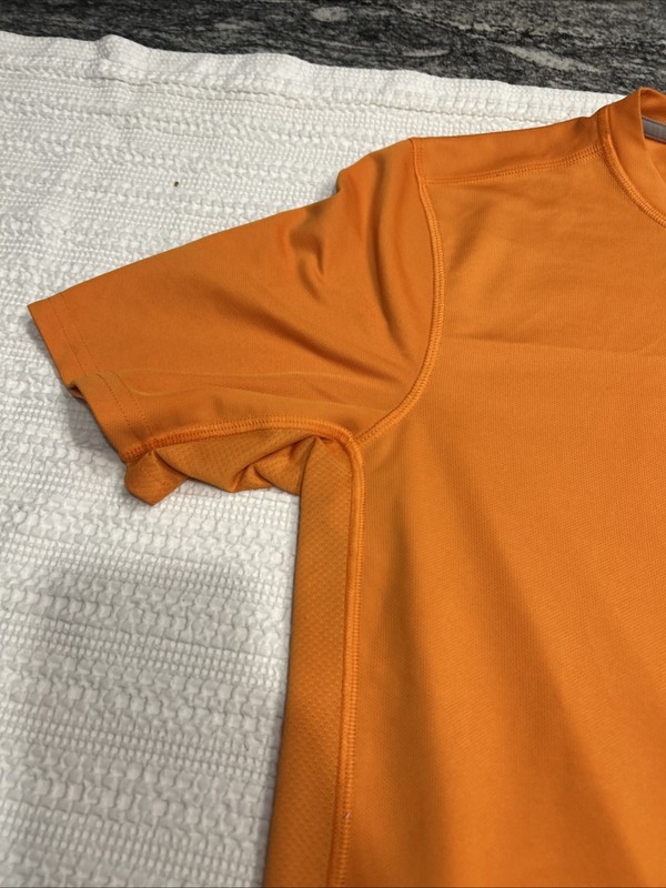 Timberland Pro Men’s Orange Athletic T-shirt Size Large Mesh Breathable gallery