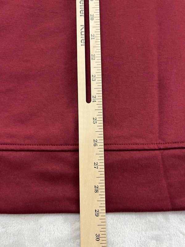 Adidas Go-To 1/4 Zip Pullover Men Small Burgundy Mock Neck 3-Stripes Activewear gallery