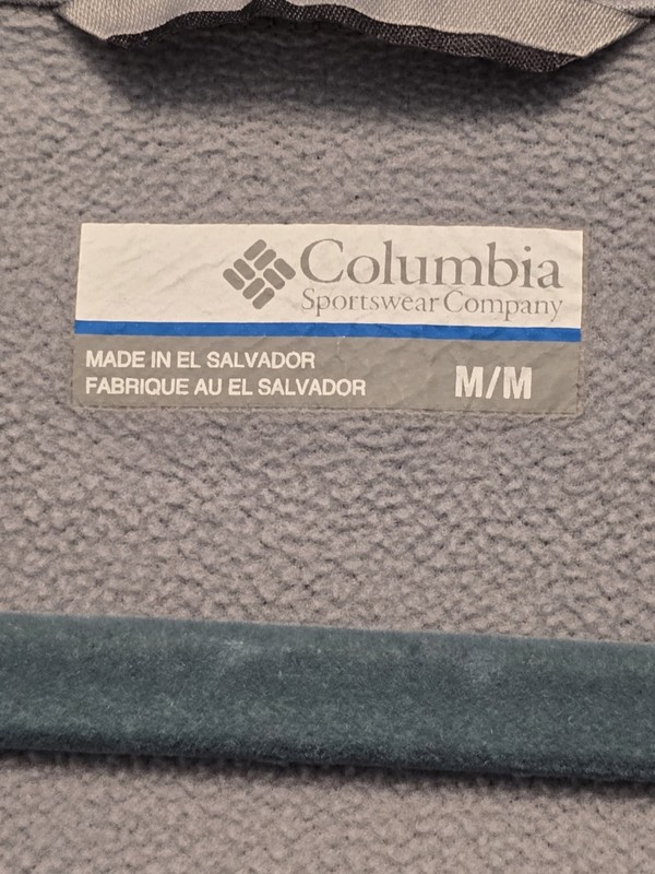 Columbia PFG Performance Fishing Gear Gray Pullover Tenn Mens Sz MED. 1/4 Zip gallery