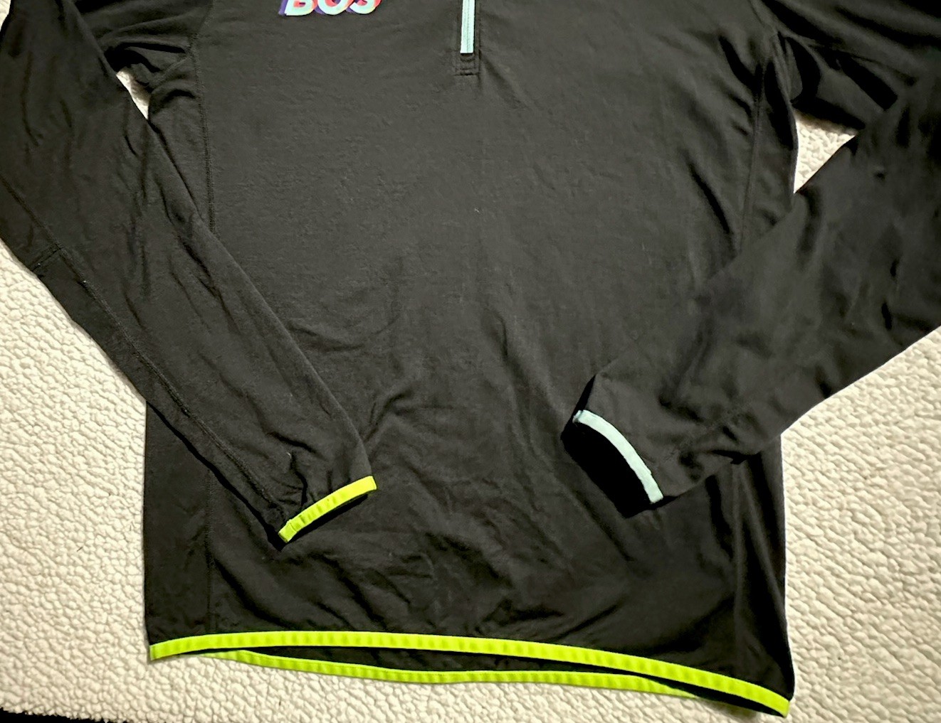 New Balance Boston Marathon 2017 3/4 Zip Jacket, Missing Back Strip gallery