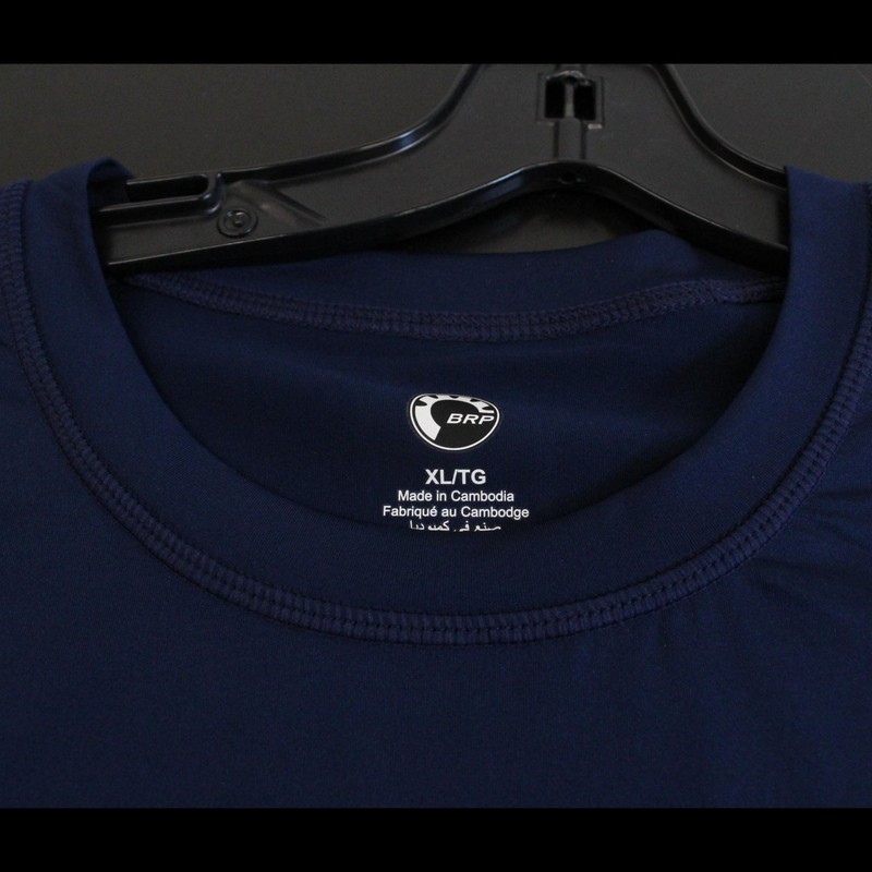 OPEN BOX - OEM Sea-Doo Long Sleeve Shirt Rashguard - Navy BLUE - Men's XL gallery