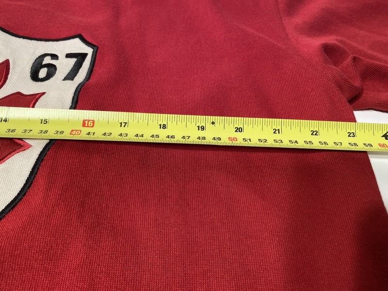 Vintage Mondetta Sport Canada Special Edition Jersey Men’s Sz XL Red Black 1867 gallery