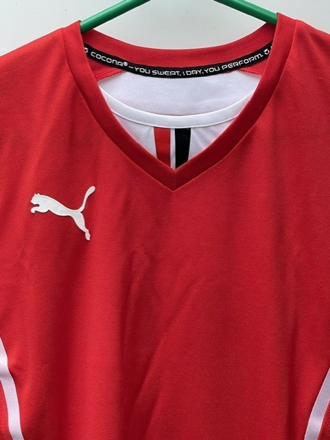 Men's Puma King Training Polyester Football/Gym Red T-Shirt RRP £29.99 gallery