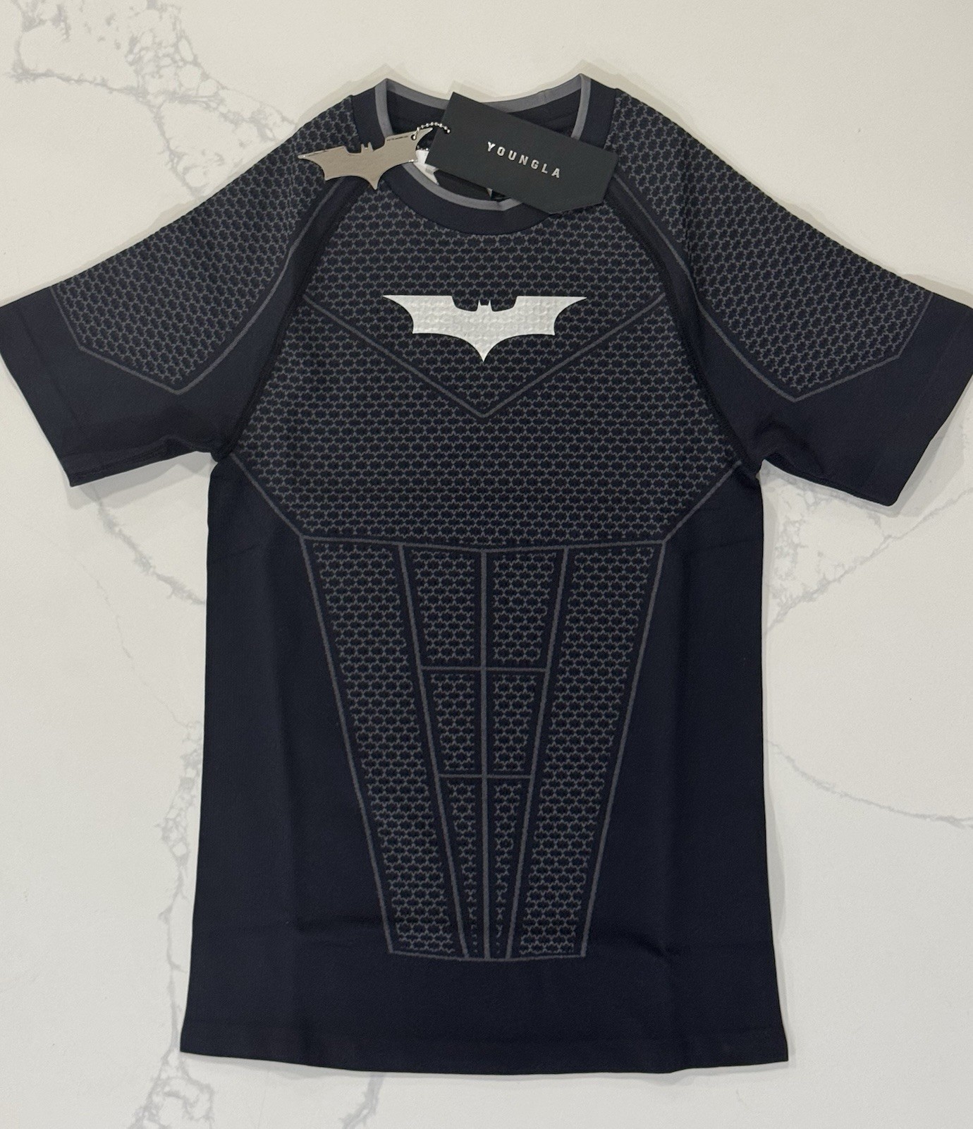 YoungLA Batman Compression Shirt Size Medium gallery