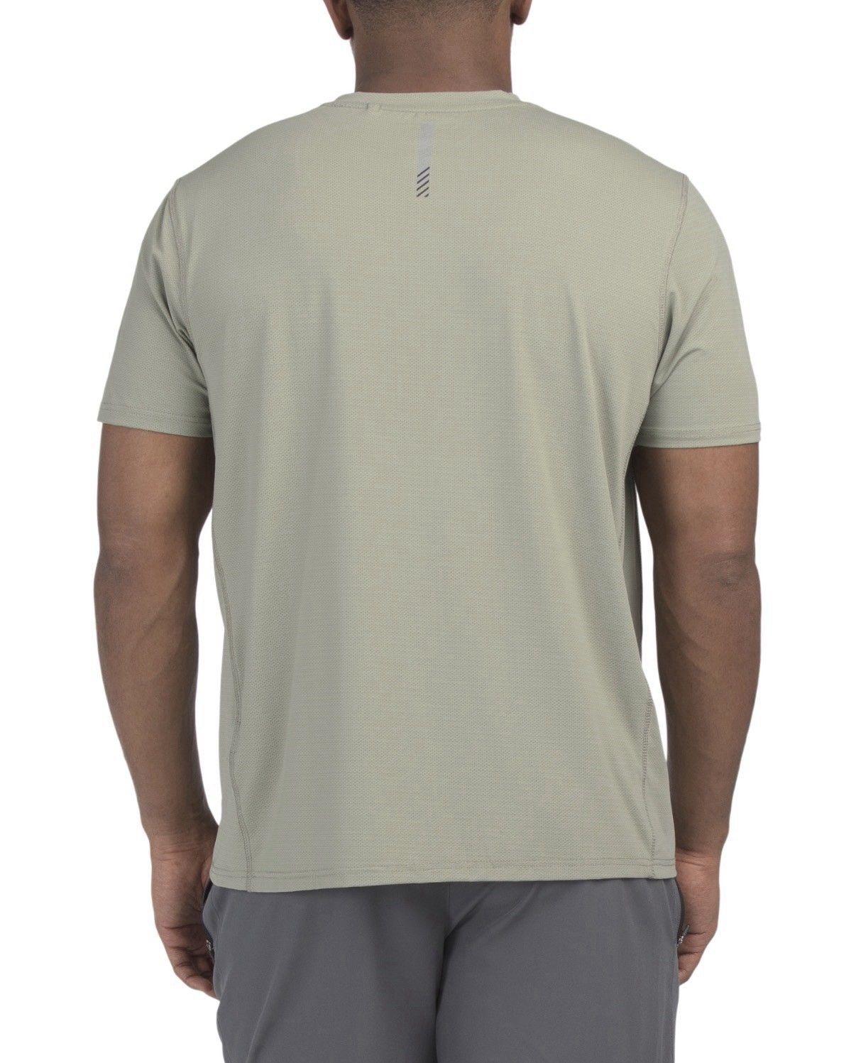 Kenneth Cole Mens Active Tech Short Sleeve T-Shirt Tee Perforated Green SPF 50+ gallery