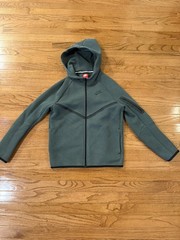 Mineral Slate Nike Tech Fleece Jacket, Size Youth L
