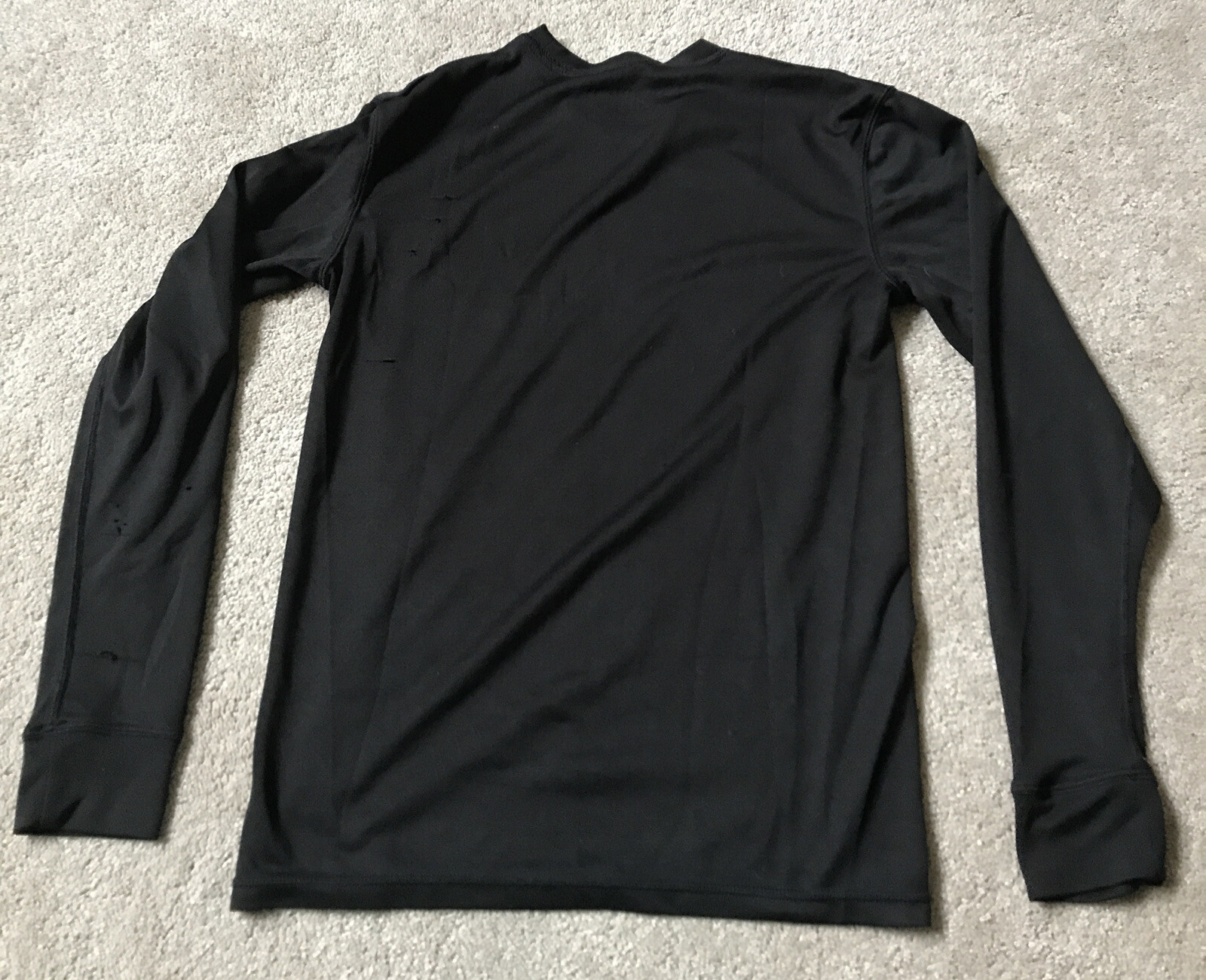 CLIMATESMART Mens Nano Mesh Lightweight Long Sleeve Crew Baselayer Top Shirt S gallery