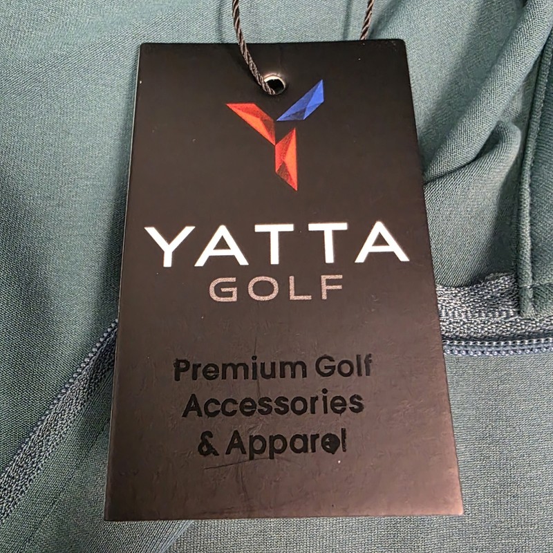 Yatta Golf 1/4 Zip Long Sleeve Pullover Jacket Sage Green Men's XL gallery