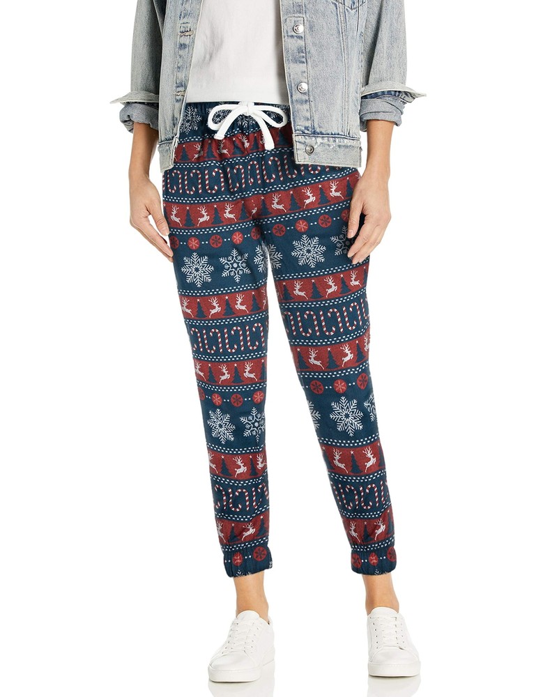 FR Ladies Xmas Pattern Jogger