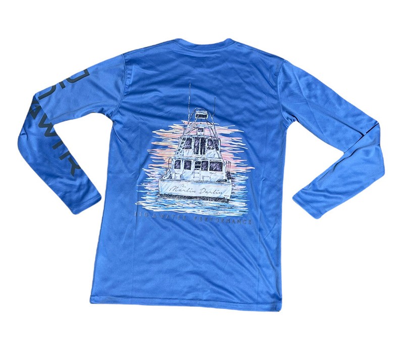 Rig And Water Performance Long Sleeve T-Shirt Men's Size Sm NWT UPF 50 Fishing gallery