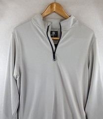FootJoy ThermoSeries Golf Mid-Layer Pullover Men S Polka Dot Quarter Zip 1515671