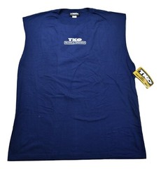 TKO Mens Technical Knockout Boxing Blue Fitness Muscle Tank Shirt New M-2XL