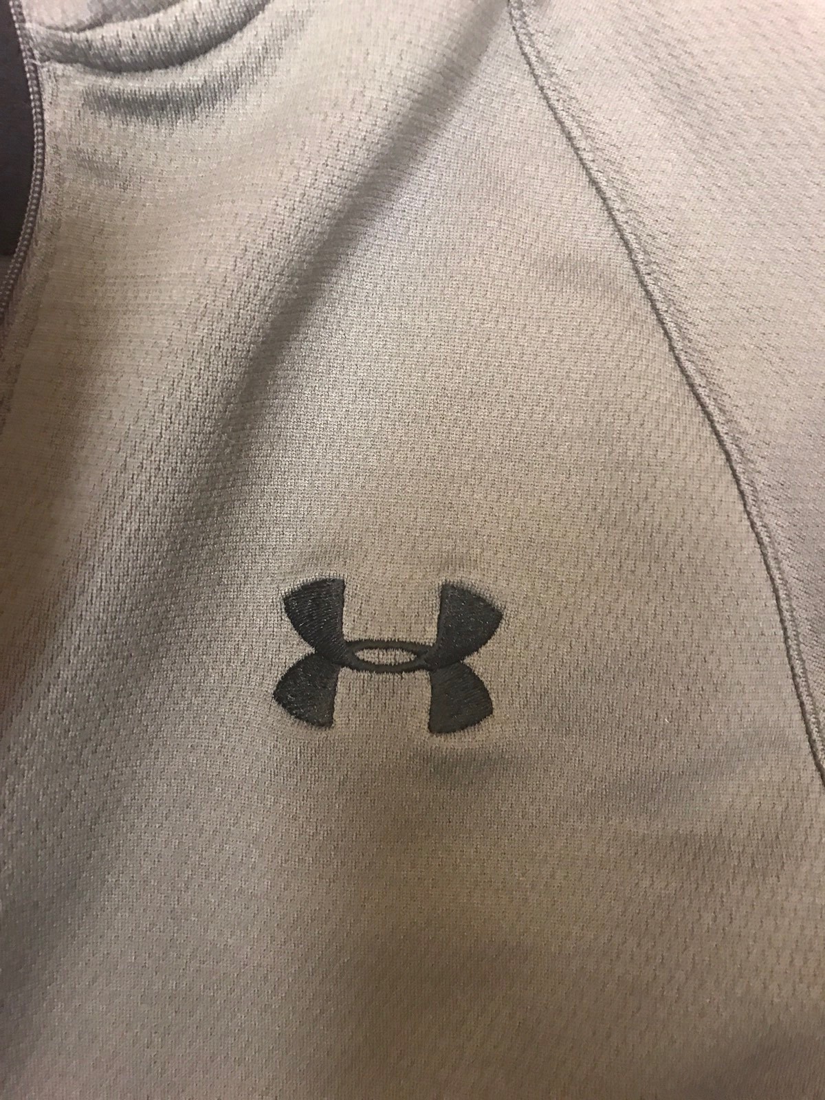 Under Armour 1/4 Zip Men's Pullover Small Worn Outer Wear Shell gallery