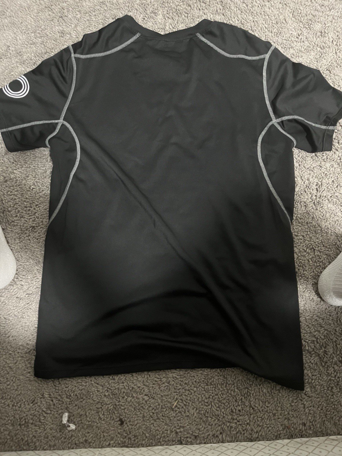 2DAY:2MORROW:4EVER 2:24 Logo Men’s Black Athletic Stretch Tee Crew M gallery