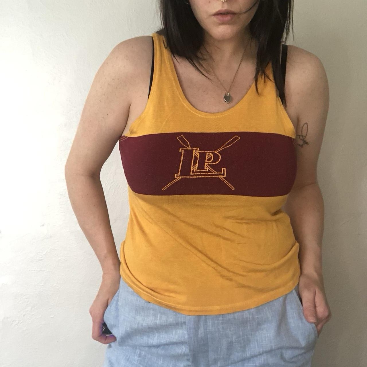 True Vintage Durene Jersey Rowing Tank Top gallery