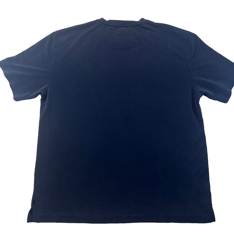 Tommy Bahama IslandZone Mens Large Blue Heathered UPF 30 Performance T-Shirt gallery