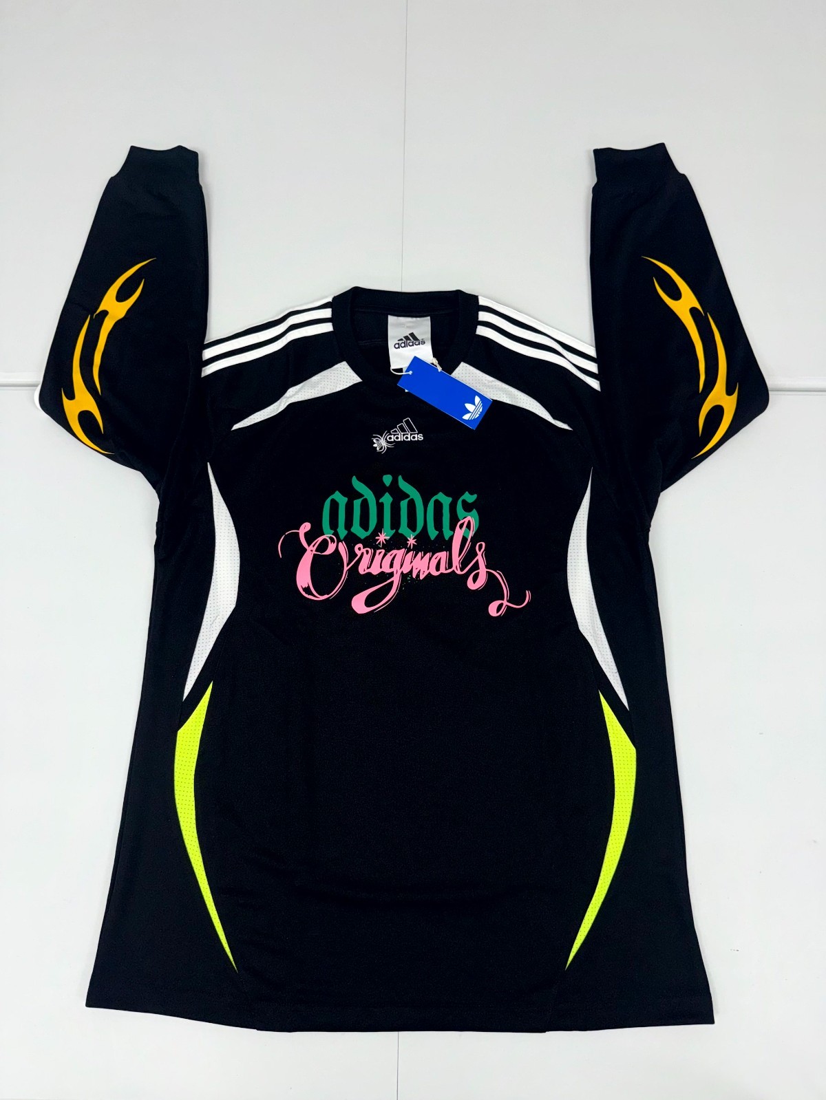Adidas Originals Spiders Goalkeeper Loose Tee Men's Medium Black JW0201 gallery