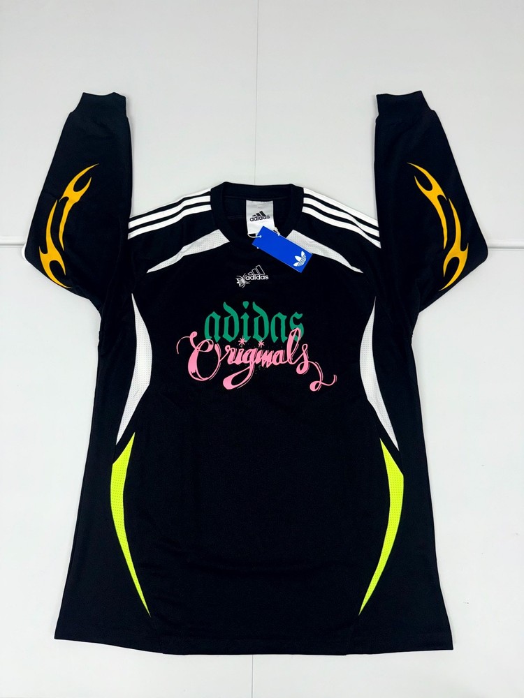 Adidas Originals Spiders Goalkeeper Loose Tee Men's Medium Black JW0201