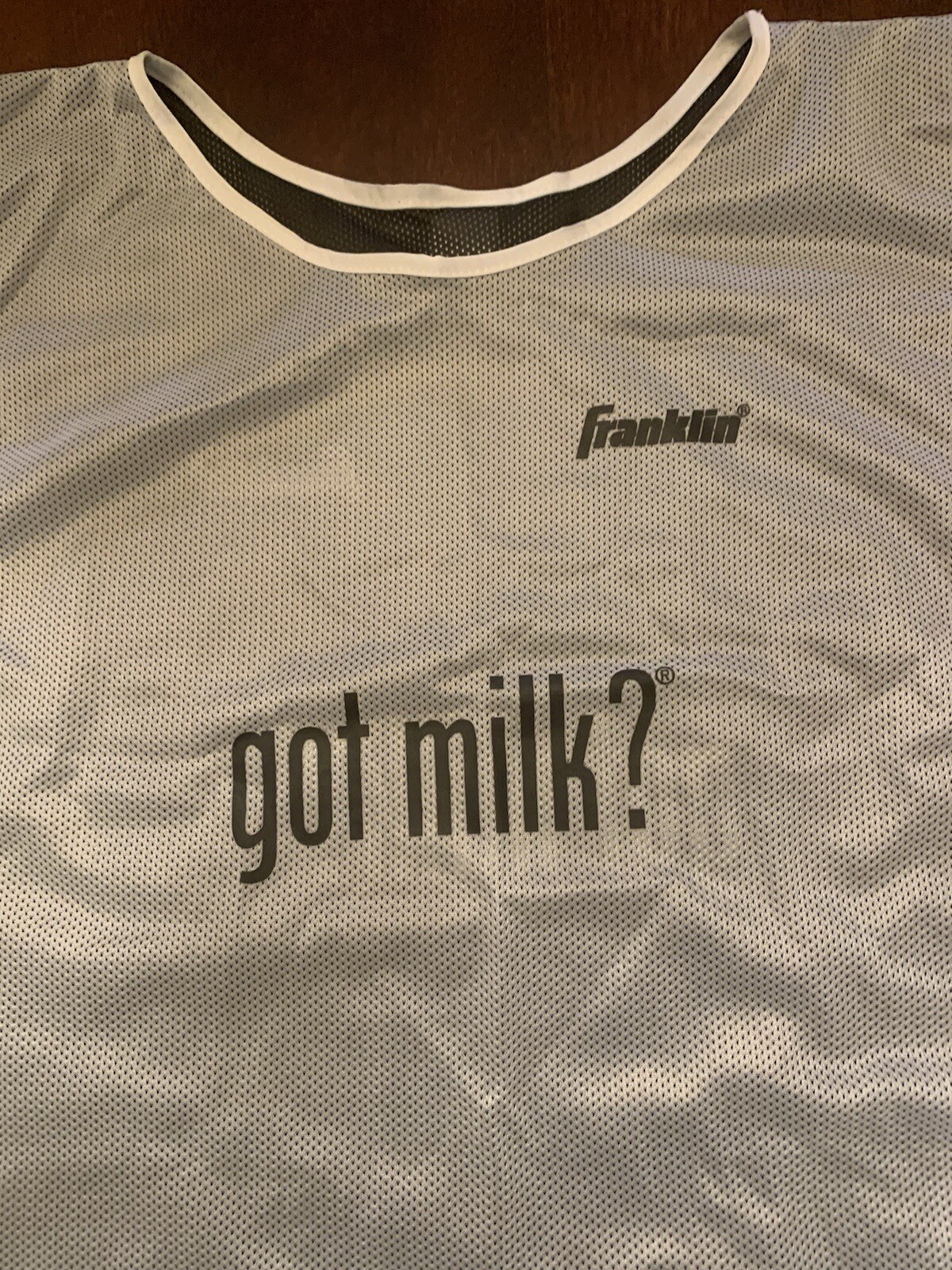Vintage Franklin x Got Milk? Reversible Mesh Jersey Tank Top One Size Fits All gallery