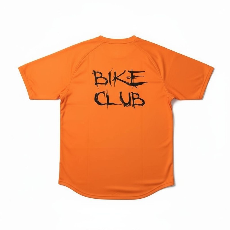 Badger Sport Skull T-Shirt Orange Black Biker 4X gallery