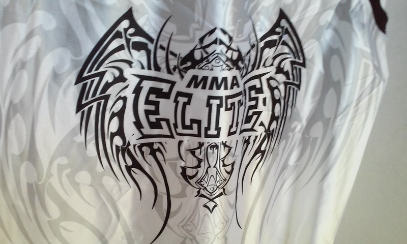 MMA ELITE WHITE TANK TOP MEDIUM MIXED MARTIAL ARTS MUSCLE GRAPHICS SHIRT Y2K gallery