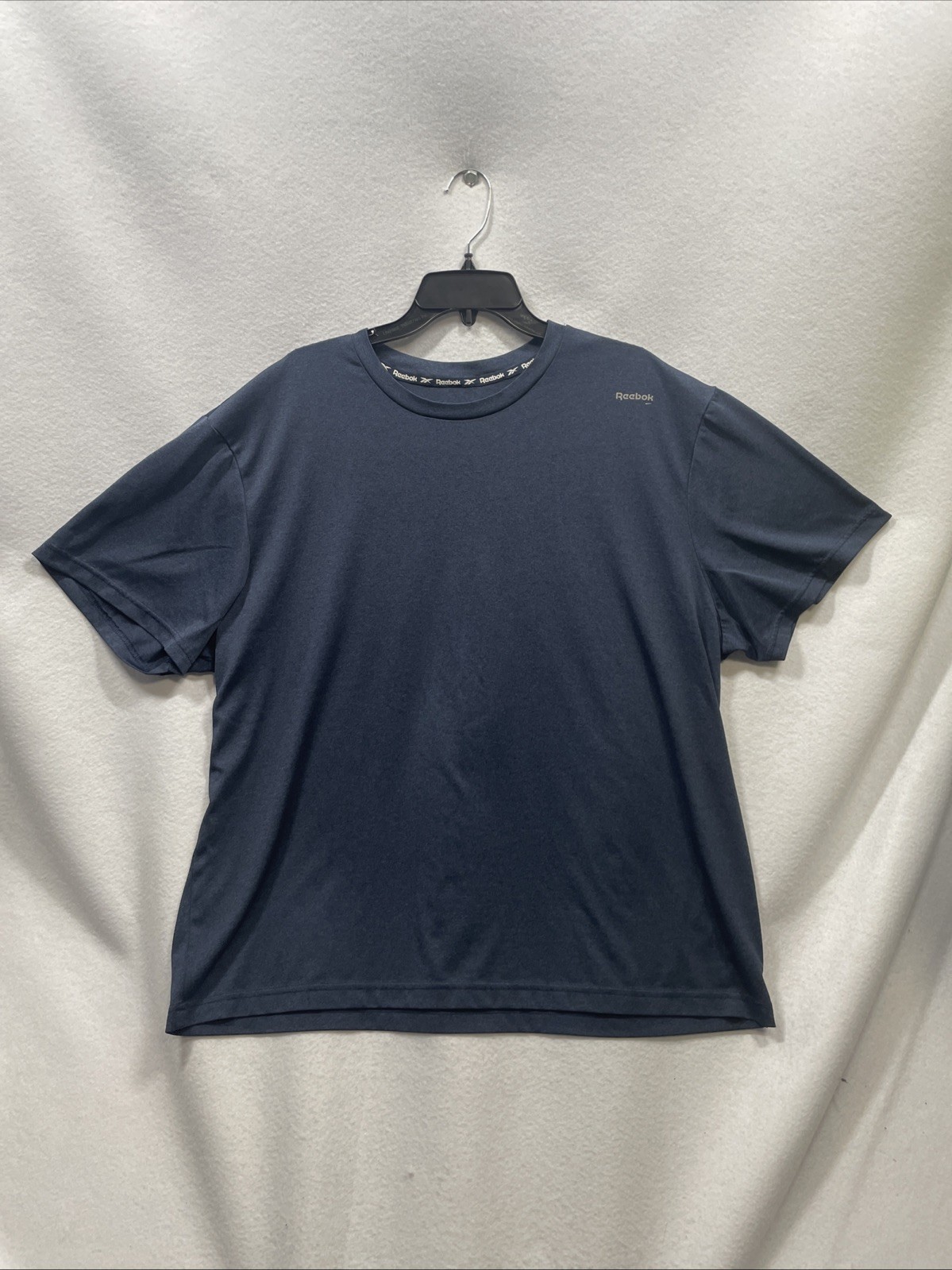 Reebok Men’s Size 2XL Blue Athleisure Short Sleeve T Shirt gallery