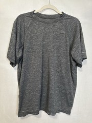 Nike Dri-FIT UPF 40+ Heather Gray Short Sleeve Athletic Shirt Men’s XL