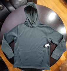 LEG3ND Men’s Green Performance Hoodie With Zipper Pockets NWT Sz M