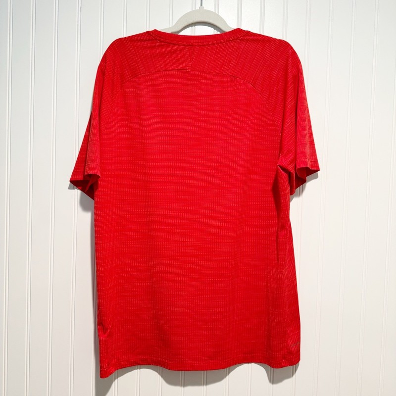 Skora Red Quick Dry Running Shirt Mens Large gallery