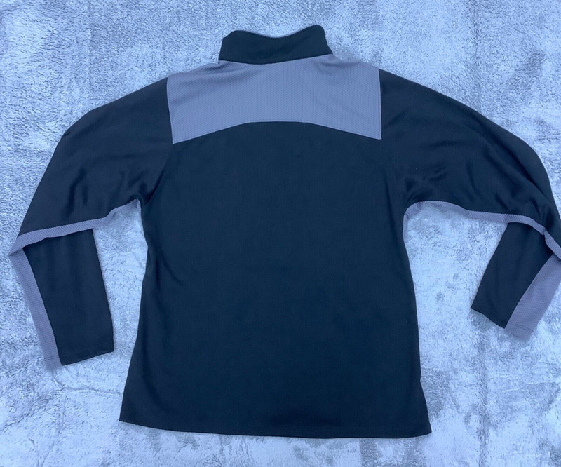 NIKE SPHERE DRY 1/4 Zip Pullover Jacket Mens Medium Color block Athletic Shirt gallery
