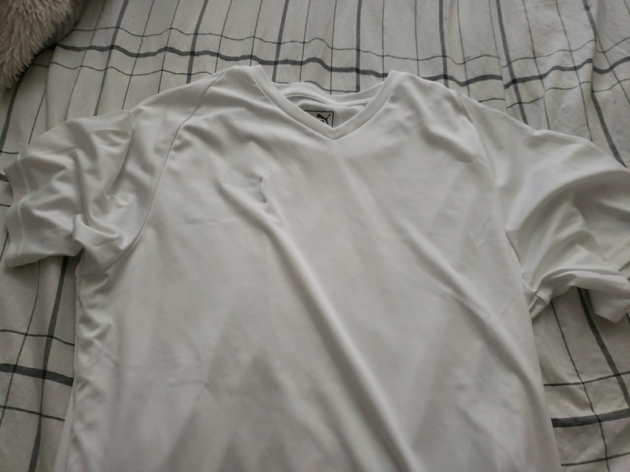 PUMA Men Team Cup T-Shirt Running Athletic White Tee Top Casual Shirts 65673904 gallery
