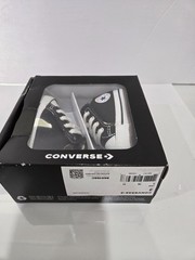 INFANT CONVERSE Chuck Taylor ALL STAR CRIBSTER Canvas Black (865156C) Size 2 EUC