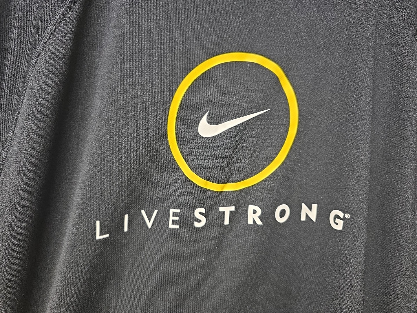 Nike Dri-fit Mens XL Black Live Strong Shirt, Free Shipping gallery