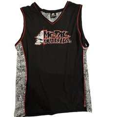 Metal Mulisha 90’s Y2K Men’s Skull Helmet MX Embroidered Jersey Tank Top