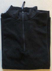 Vintage The North Face Base Layer Quarter Zip LS Black Size L Made In USA 90s