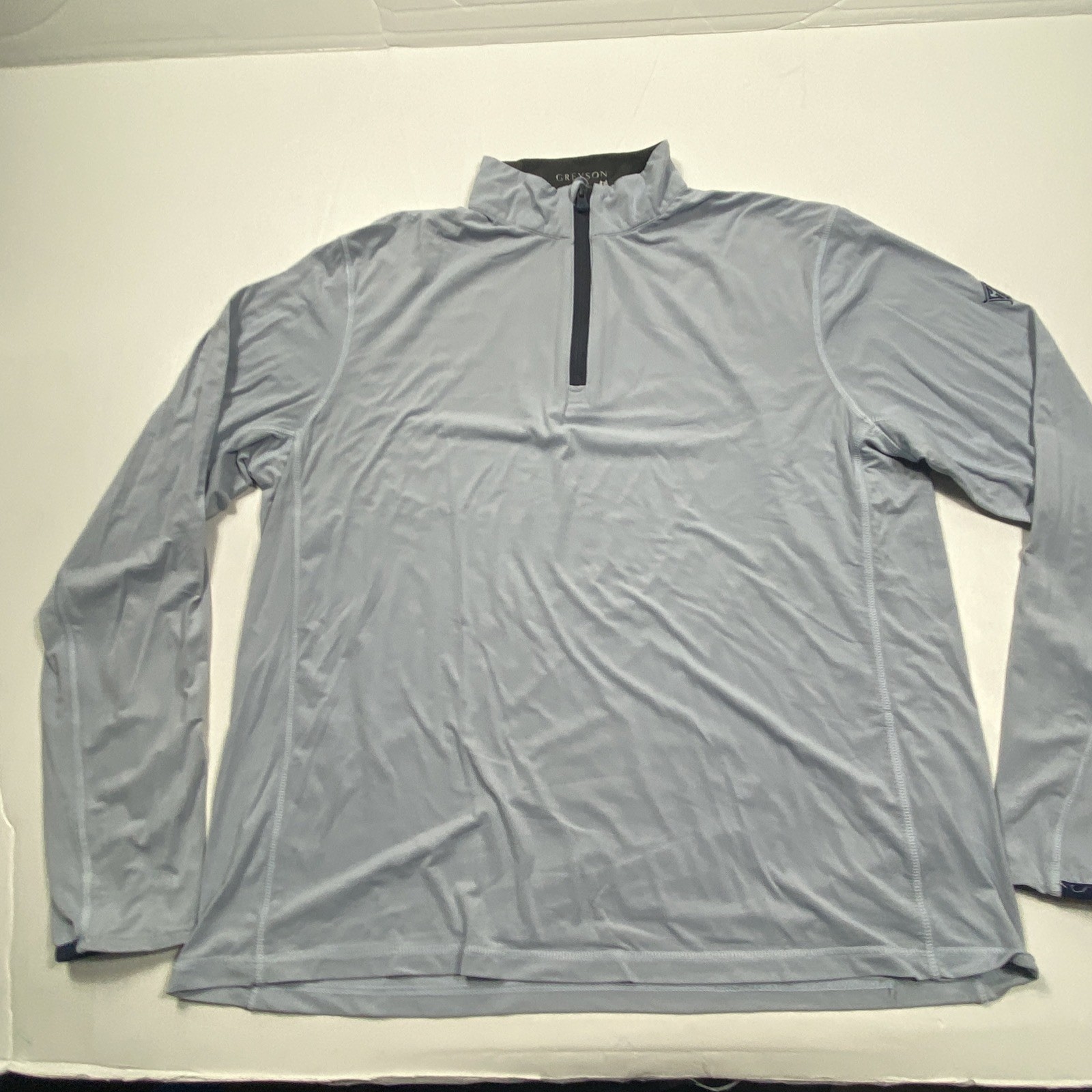 Greyson Tate Golf Quarter Zip Pullover Men's Large L Cloud Blue Performance gallery