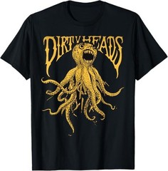 New Retro Animal Funny Dirty Heads Octopus Best Shirt Made in USA Size S to XL
