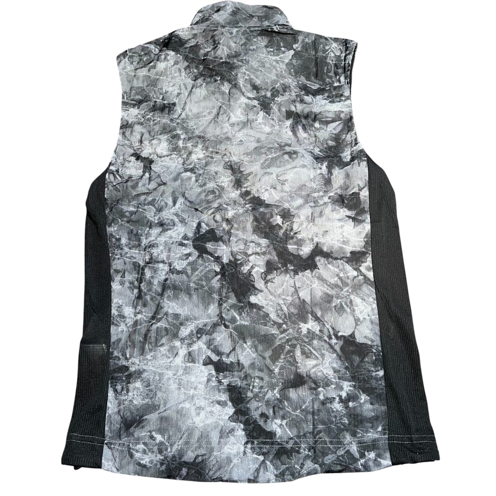Adidas Own the Run Spray Dye Vest Mens Running Tank Top Grey XS NWT GX9684 gallery