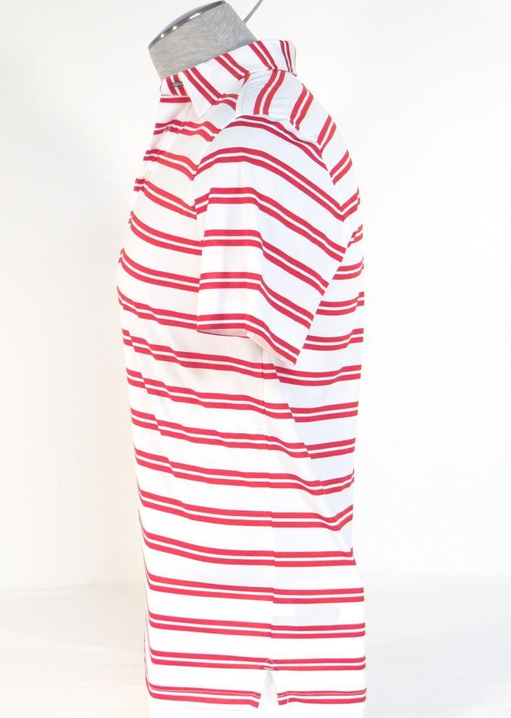 Tommy Hilfiger Golf Red & White Short Sleeve Polo Shirt Mens NEW gallery