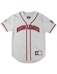 NLBM Negro Leagues M5 Commemorative Baseball Jersey Grey