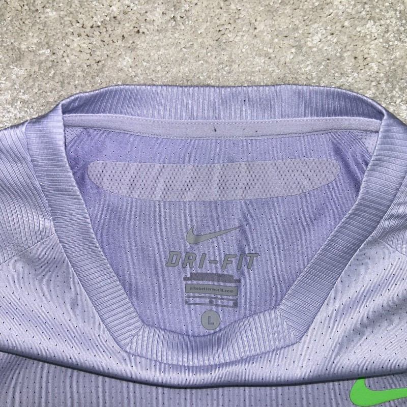Nike Roger Federer Premier RF 2013 French Open 537677-530 Crew Tennis Shirt L gallery