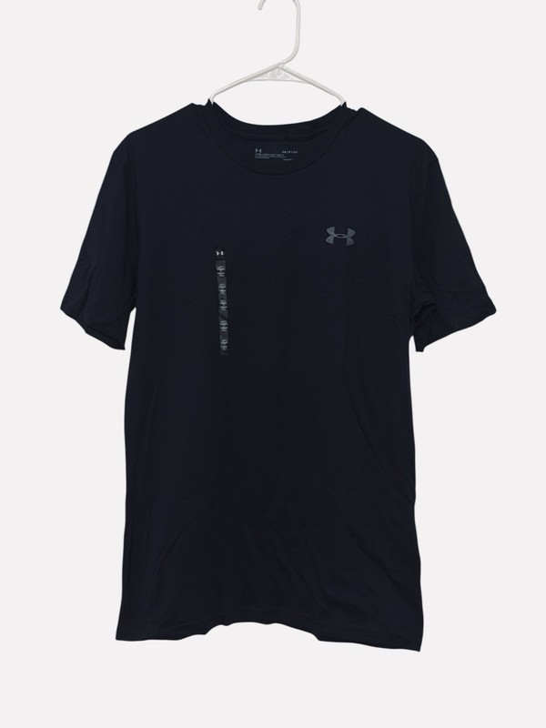 Under Armour Men's Sportstyle Left Chest Logo T-Shirt 1355910-001 Black Size S gallery